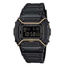 Image of sort med guld G-Shock quartz multifunktion (3229) Herre ur fra Casio